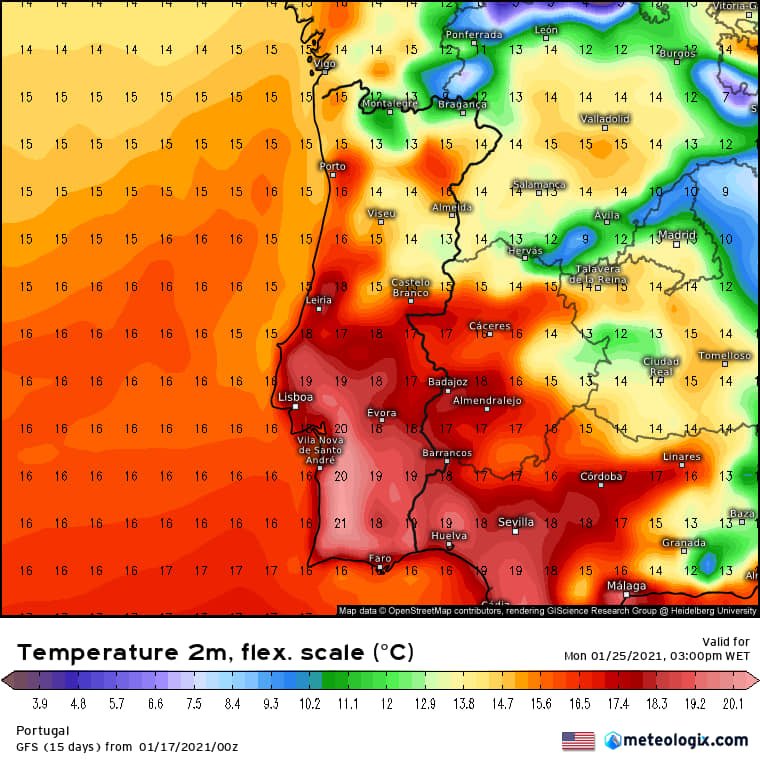 Análise Especial: Período chuvosoventoso entre dias 19 a 24 de Janeiro (CONTINENTE)
