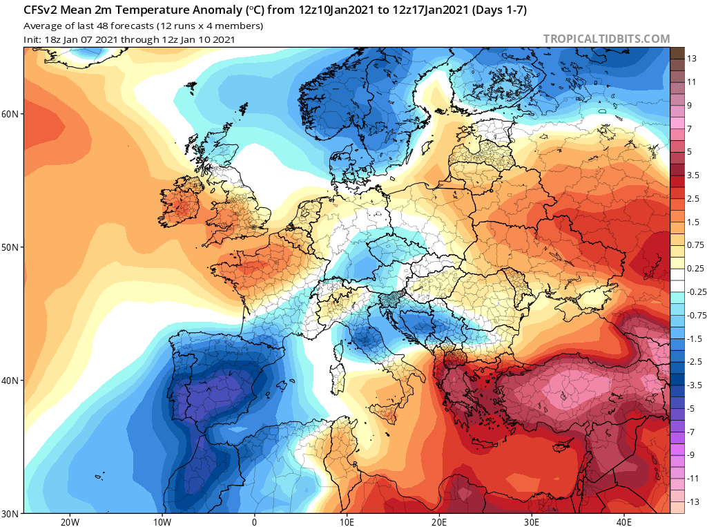 Previsão Semanal, 11 a 16 de Janeiro