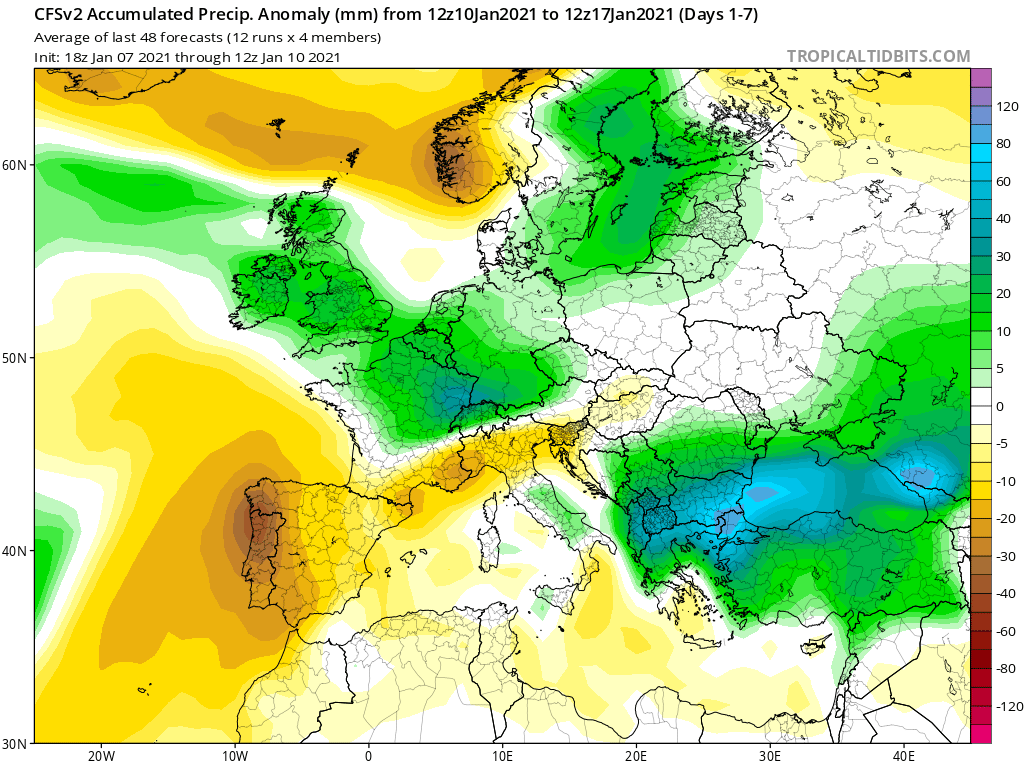 Previsão Semanal, 11 a 16 de Janeiro