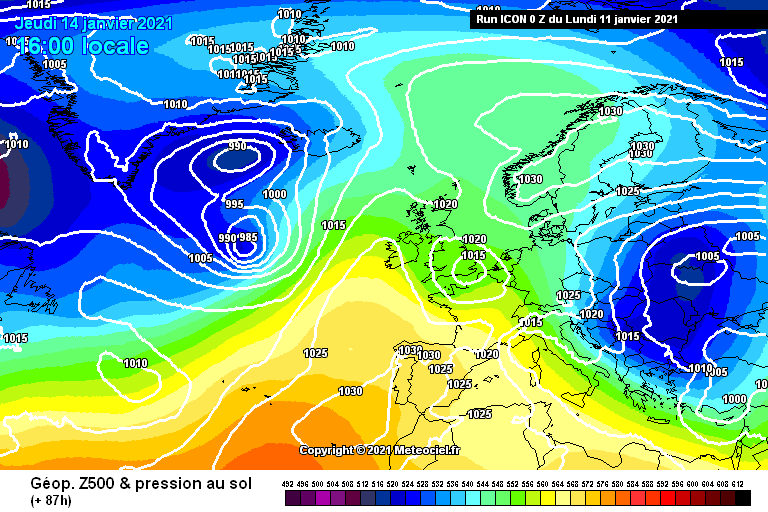 Previsão Semanal, 11 a 16 de Janeiro