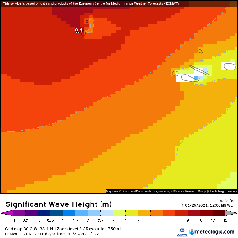 INFORMAÇÃO ESPECIAL: Tempestade Justine - Efeitos nos Açores e Continente