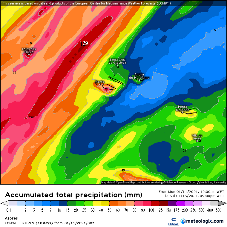 Previsão Semanal, 11 a 16 de Janeiro