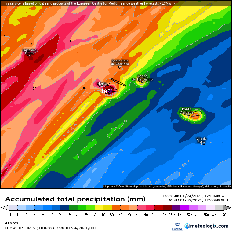 Previsão Semanal, 24 a 30 de Janeiro