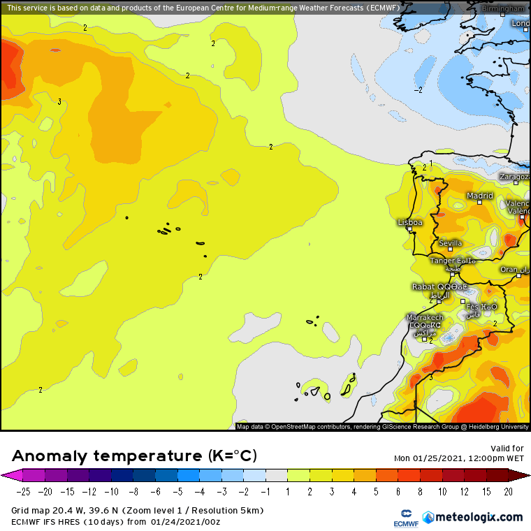 Previsão Semanal, 24 a 30 de Janeiro