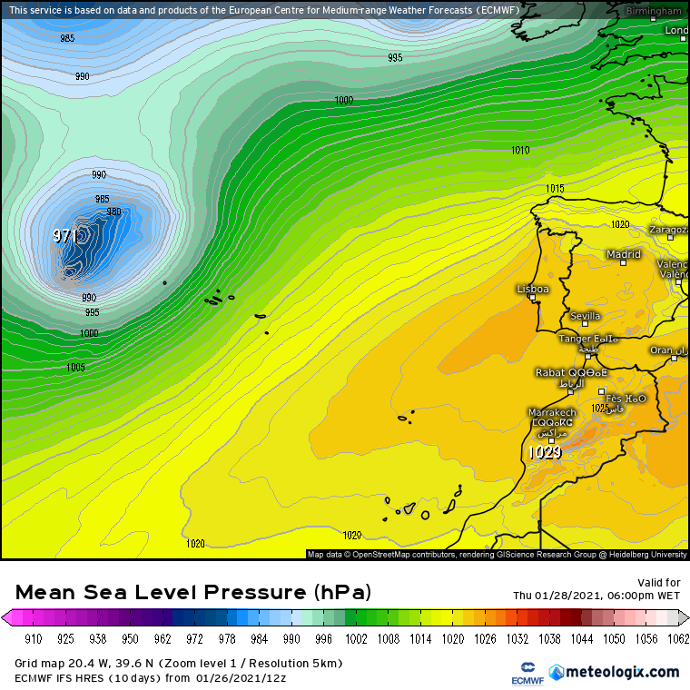 INFORMAÇÃO ESPECIAL: Tempestade Justine - Efeitos nos Açores e Continente