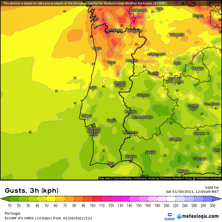 INFORMAÇÃO ESPECIAL: Tempestade Justine - Efeitos nos Açores e Continente