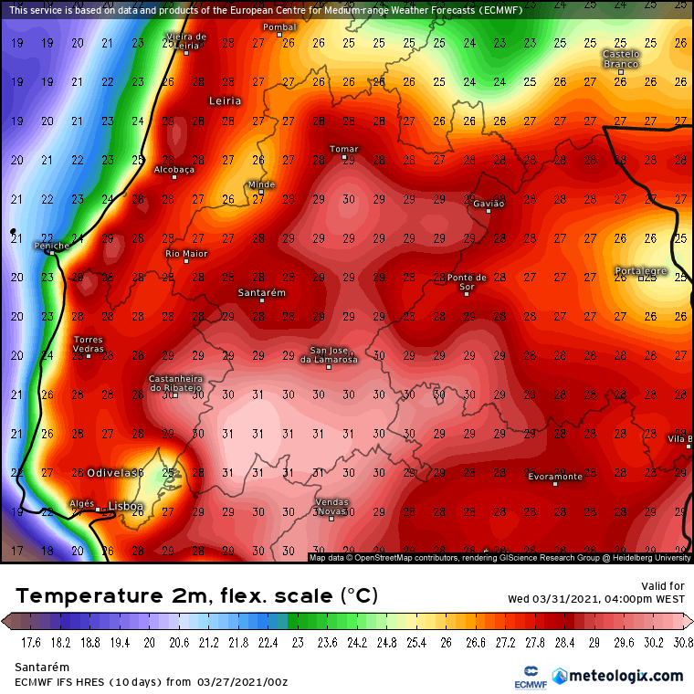 Previsão Semanal, 28 de Março a 3 de Abril