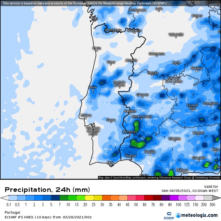 Previsão especial Páscoa: 2 a 4 de Abril Previsão especial Páscoa: 2 a 4 de Abril