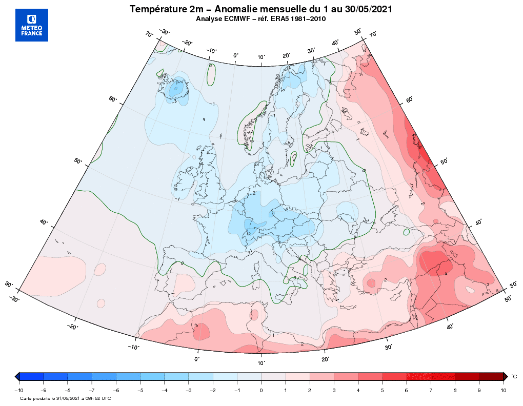Previsão Mensal: Junho de 2021 Previsão Mensal: Junho de 2021