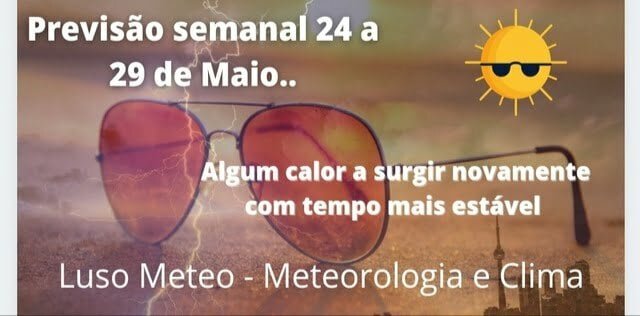 Subida da temperatura no fim do mês, com chegada de bastante calor Subida da temperatura no fim do mês, com chegada de bastante calor