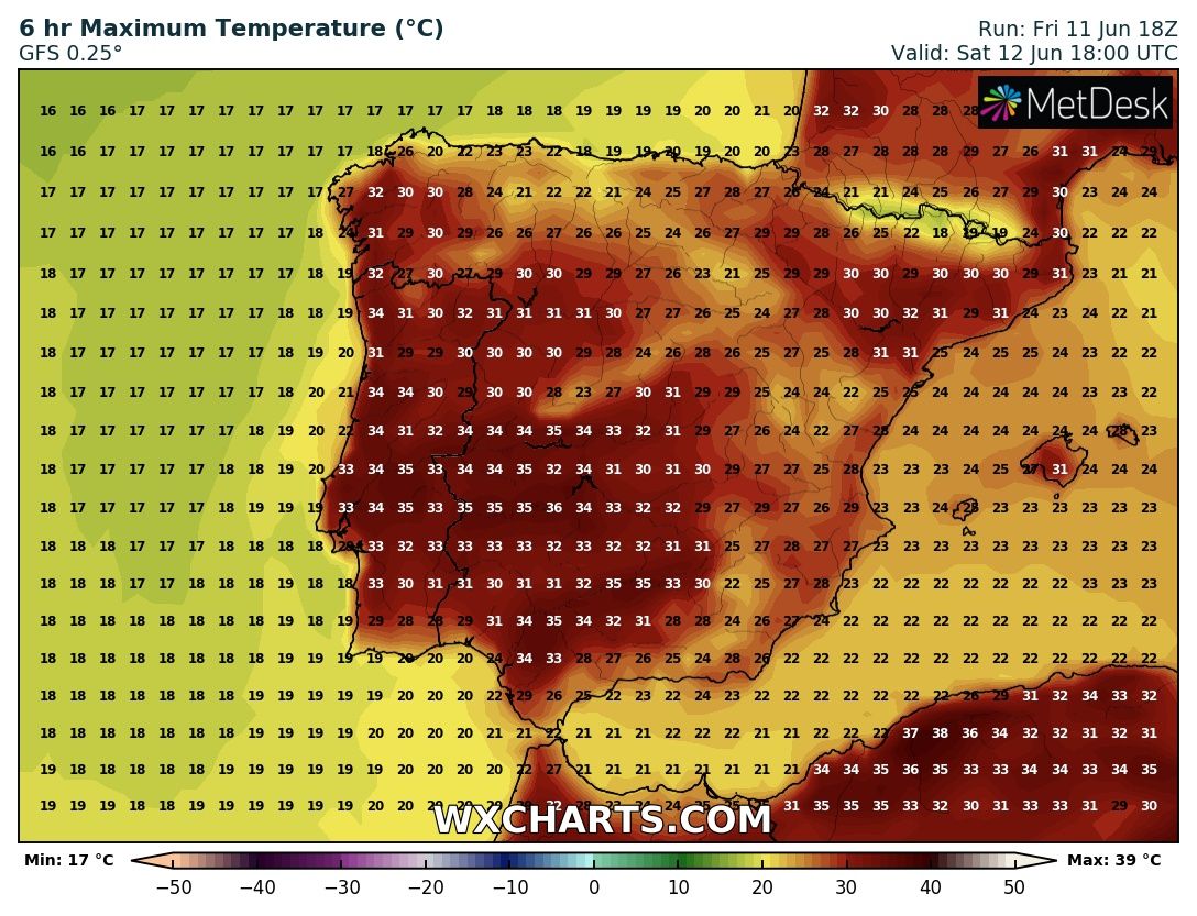 Trovoadas MUITO FORTES neste Sábado! Trovoadas MUITO FORTES neste Sábado!