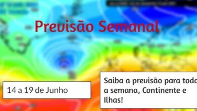 Previsão Semanal: 14 a 19 de Junho