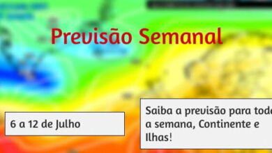 Previsão Semanal: 6 a 12 de Junho