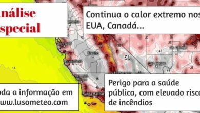 Análise especial EUACanadá - Calor extremo a persistir