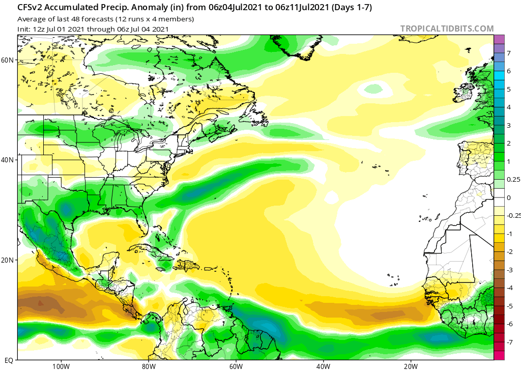 Previsão Semanal, 5 a 10 de Julho Previsão Semanal, 5 a 10 de Julho