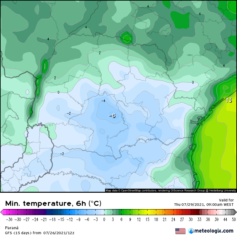 Os opostos nas Américas: Frio extremo no Brasil, calor extremo nos EUA