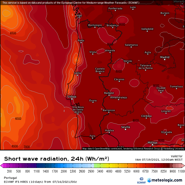 Fim-de-semana: Sábado com muito calor, Domingo com nevoeiros...