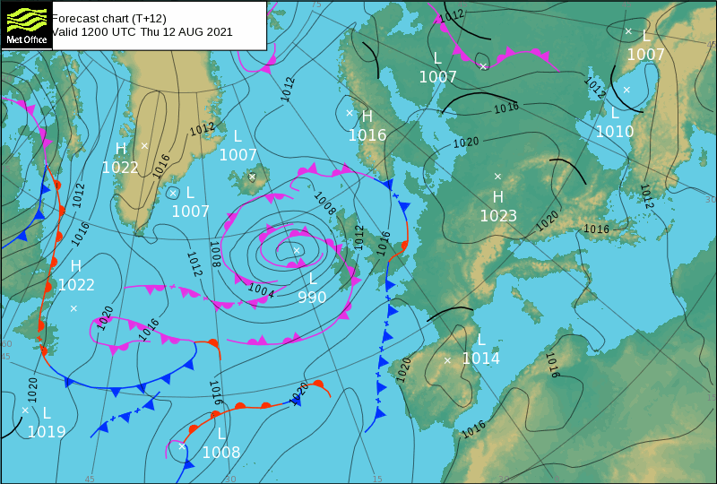 Tempo Severo Europa - 1213 de Agosto - Ciclone no Mar Negro Tempo Severo Europa - 1213 de Agosto - Ciclone no Mar Negro