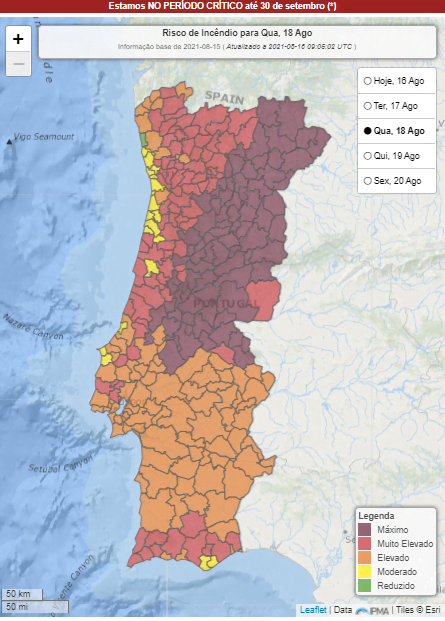 Previsão Semanal: 16 a 22 de Agosto