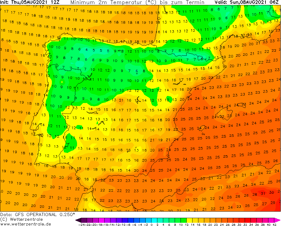 Previsão para o final da semana: 6 a 8 de Agosto Previsão para o final da semana: 6 a 8 de Agosto