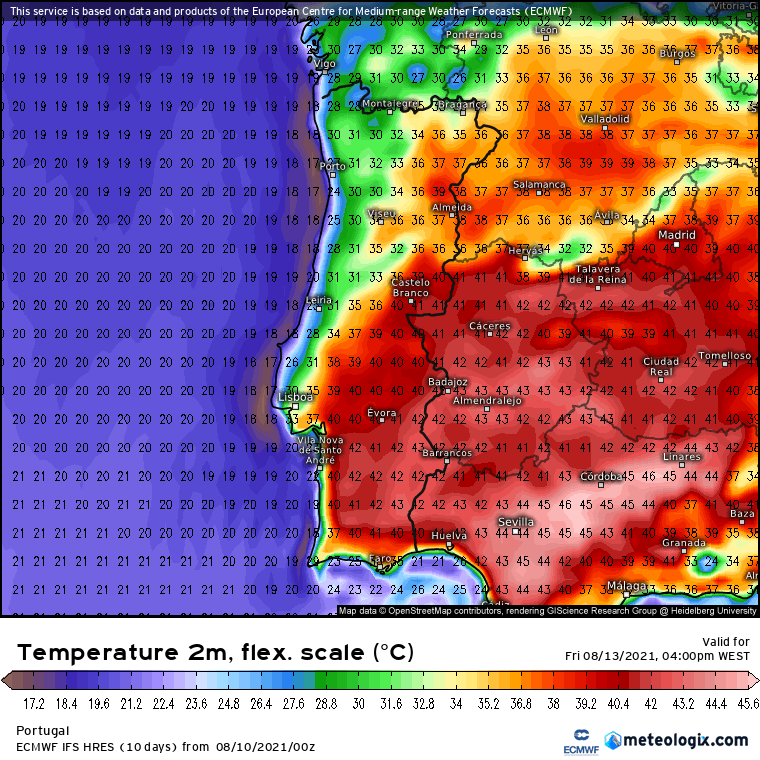 Muito calor no Interior, com poeiras... Fresco e nublado no Litoral...