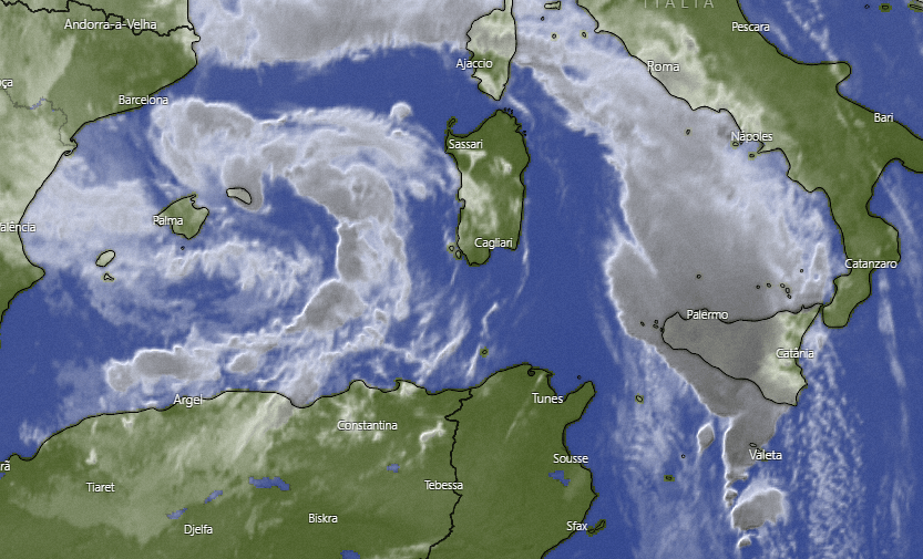 Mais um temporal SEVERO no sul de Itália - até dia 12 de Novembro