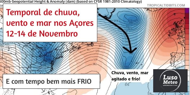 Temporal de vento e mar, e finalmente FRIO nos Açores... Muita chuva também! Temporal de vento e mar, e finalmente FRIO nos Açores... Muita chuva também!