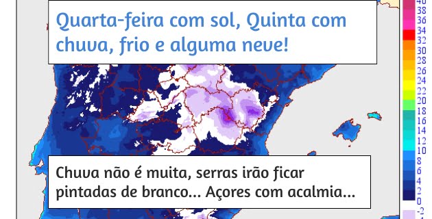 Quinta com chuva, frio e neve! Açores com calma, finalmente... Quinta com chuva, frio e neve! Açores com calma, finalmente...