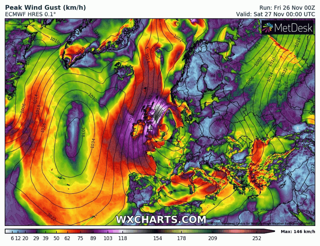 Previsão fim-de-semana: 2728 de Novembro
