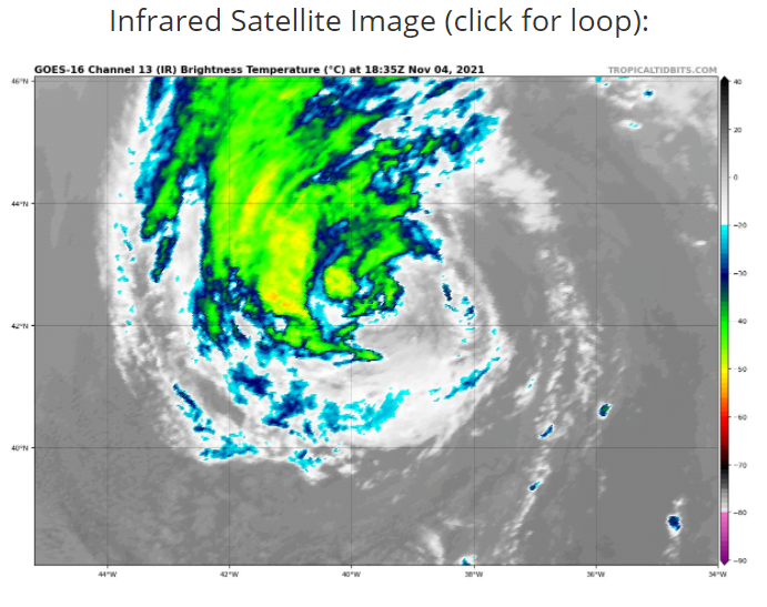 Tempestade tropical "Wanda" - Açores - Informação #1 Tempestade tropical "Wanda" - Açores - Informação #1