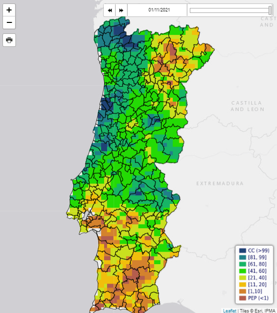 Previsão Mensal: Novembro 2021