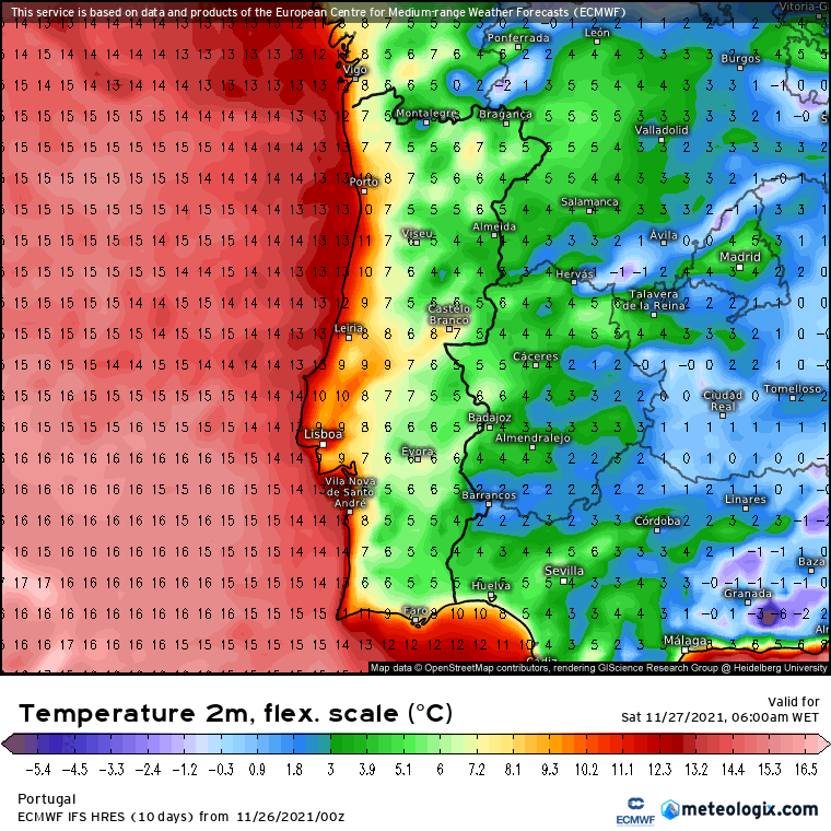 Previsão fim-de-semana: 2728 de Novembro