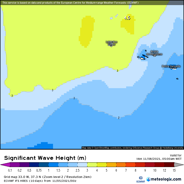 Tempestade tropical "Wanda" - Açores - Informação #1 Tempestade tropical "Wanda" - Açores - Informação #1