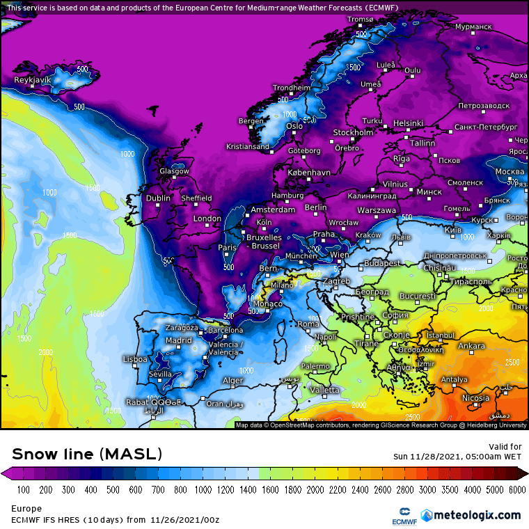 Previsão fim-de-semana: 2728 de Novembro