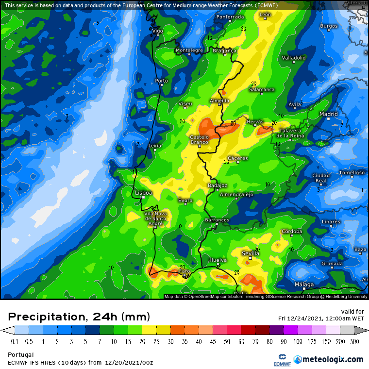 PREVISÃO DETALHADA - Chuva até ao Natal, sol a seguir até ao Ano Novo... PREVISÃO DETALHADA - Chuva até ao Natal, sol a seguir até ao Ano Novo...