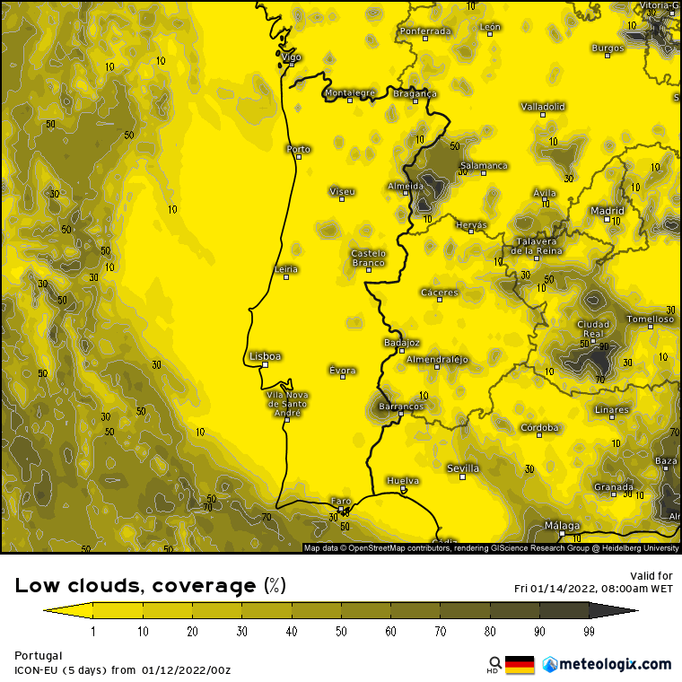Fortes geadas e noites muito frias até dia 20 de Janeiro, pelo menos... Fortes geadas e noites muito frias até dia 20 de Janeiro, pelo menos...