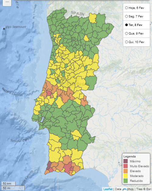 Previsão Semanal: 7 a 12 de Fevereiro