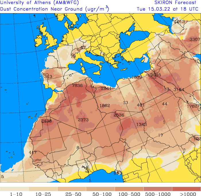 Previsão Semanal - 14 a 19 de Março - Menos chuva, mais sol Previsão Semanal - 14 a 19 de Março - Menos chuva, mais sol