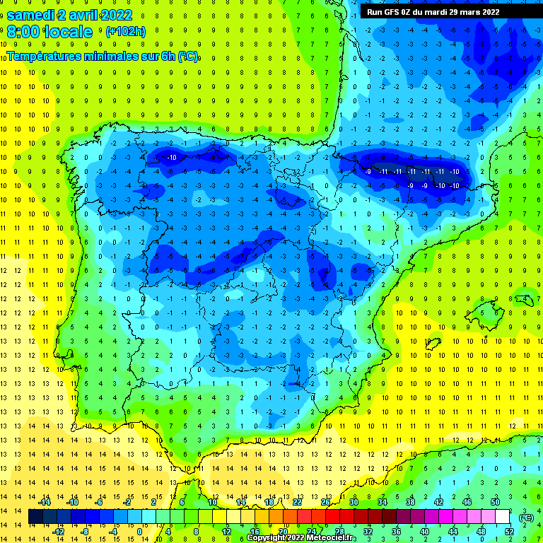 Frio e geada no início de Abril: Até 6 graus negativos no fim-de-semana! Frio e geada no início de Abril: Até 6 graus negativos no fim-de-semana!
