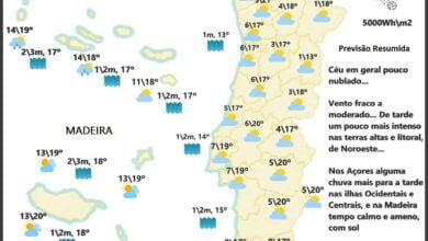 Previsão para Quarta, 6 de Abril