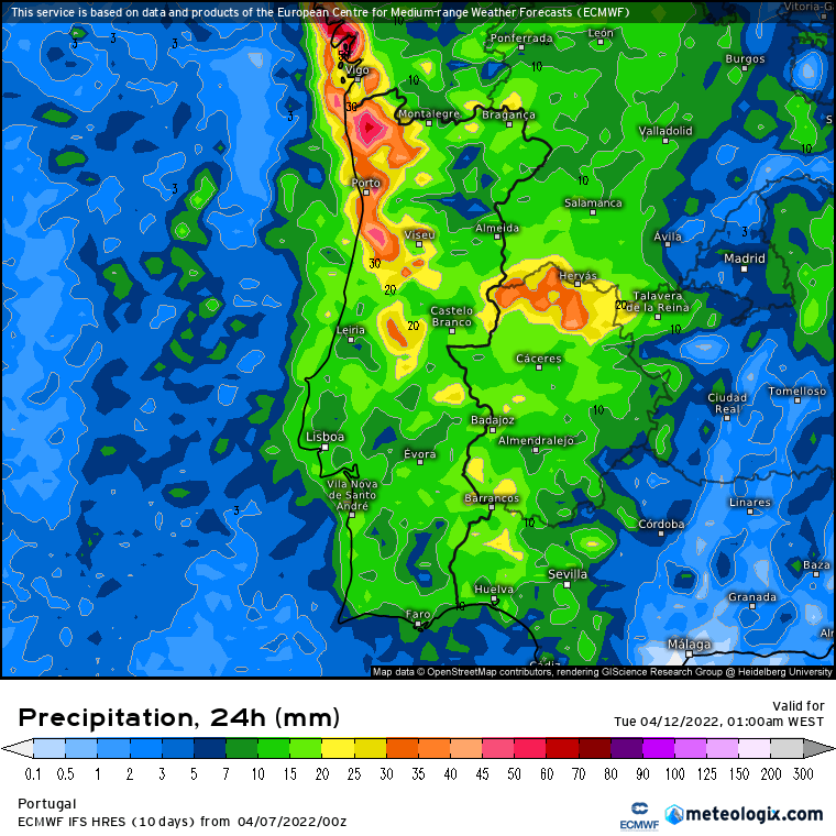 Chuva e vento nos próximos dias - Principalmente dias 11 e 12 de Abril! Chuva e vento nos próximos dias - Principalmente dias 11 e 12 de Abril!