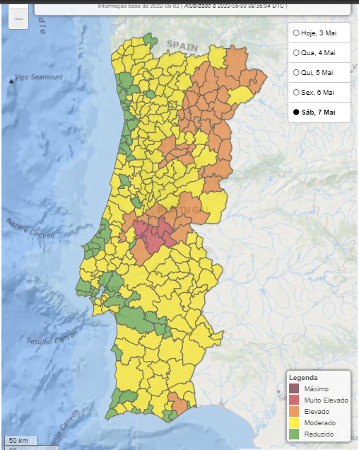 CALOR: Dias de Verão (30 a 35 graus) pelo menos até dia 12 de Maio! CALOR: Dias de Verão (30 a 35 graus) pelo menos até dia 12 de Maio!