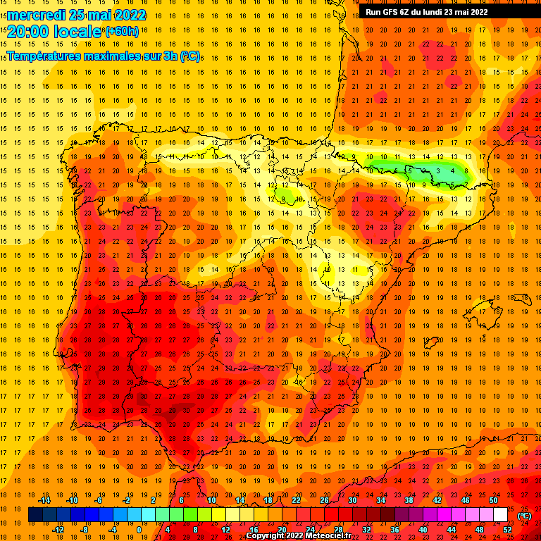 Previsão Semanal: 23 a 29 de Maio... Verão à porta Previsão Semanal: 23 a 29 de Maio... Verão à porta