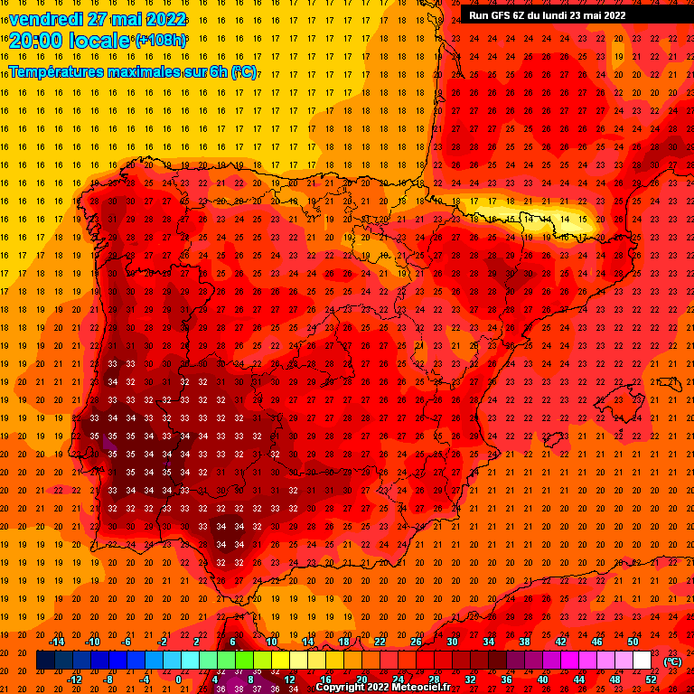 Previsão Semanal: 23 a 29 de Maio... Verão à porta Previsão Semanal: 23 a 29 de Maio... Verão à porta