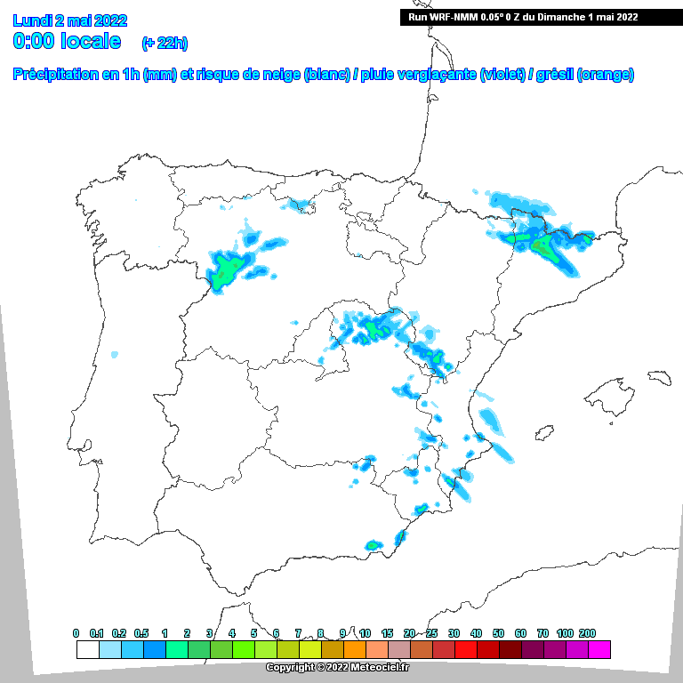 Trovoadas "de Maio" entre dias 2 e 4 - Análise Detalhada