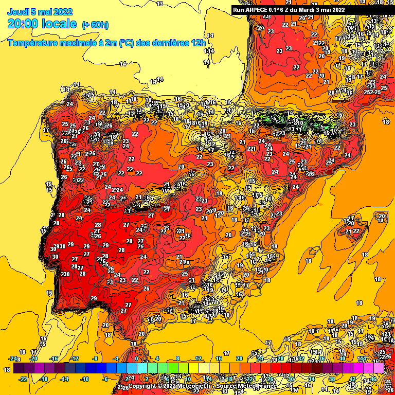 CALOR: Dias de Verão (30 a 35 graus) pelo menos até dia 12 de Maio! CALOR: Dias de Verão (30 a 35 graus) pelo menos até dia 12 de Maio!