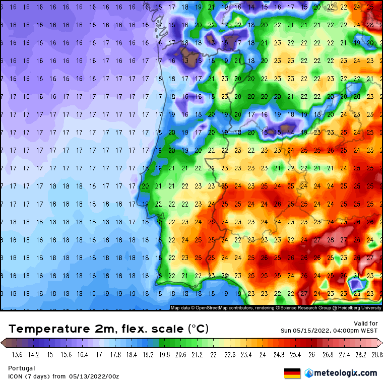 FIM-DE-SEMANA: Trovoadas no Sábado, calor... Fresco e ventoso no Domingo!