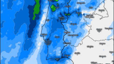 Alguma chuva (pouca) e possível trovoada... e depois calor a partir do fim-de-semana...