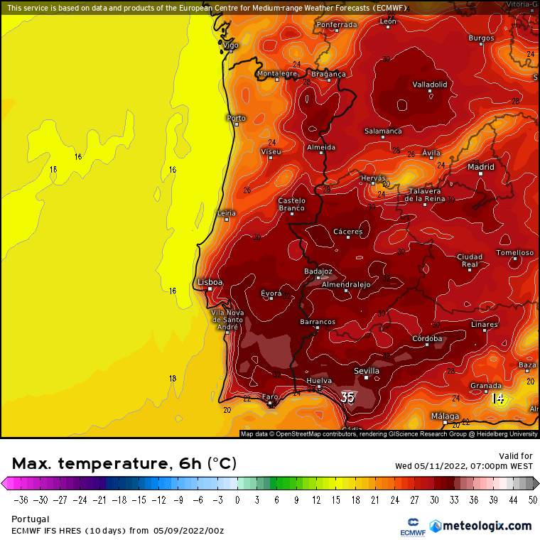 CALOR PERSISTE MAIS 5 DIAS: Mas temperaturas podem aumentar na segunda quinzena...