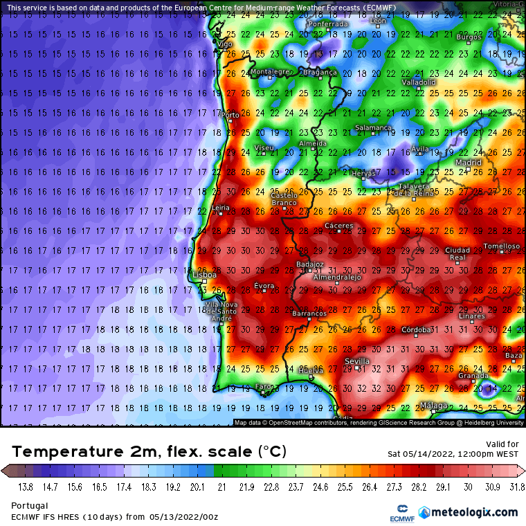 FIM-DE-SEMANA: Trovoadas no Sábado, calor... Fresco e ventoso no Domingo!